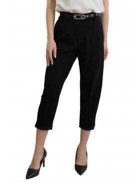 Pantaloni cropped con cintura decorativa Imperial